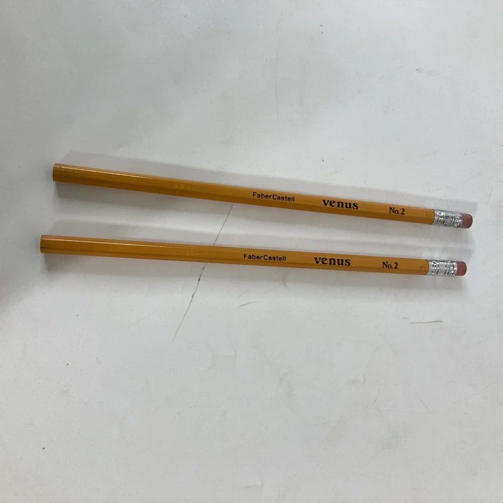 7 Vintage Pencils 5 Empire‎ Arco  88 No 2 NOS Yellow Bonded Lead 2 Faber Castell